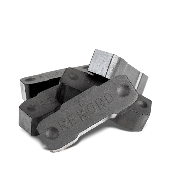 Rekord Braunkohlebriketts – 900 kg Palette (90 × 10 kg Pakete) – Klassische Kamin- & Ofenbriketts