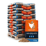 Heizfuxx Holzpellets Blue – Palette 975 kg (65 × 15 kg)